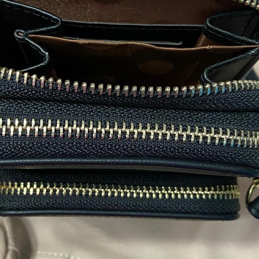 NWOT - unbranded Black crossbody purse